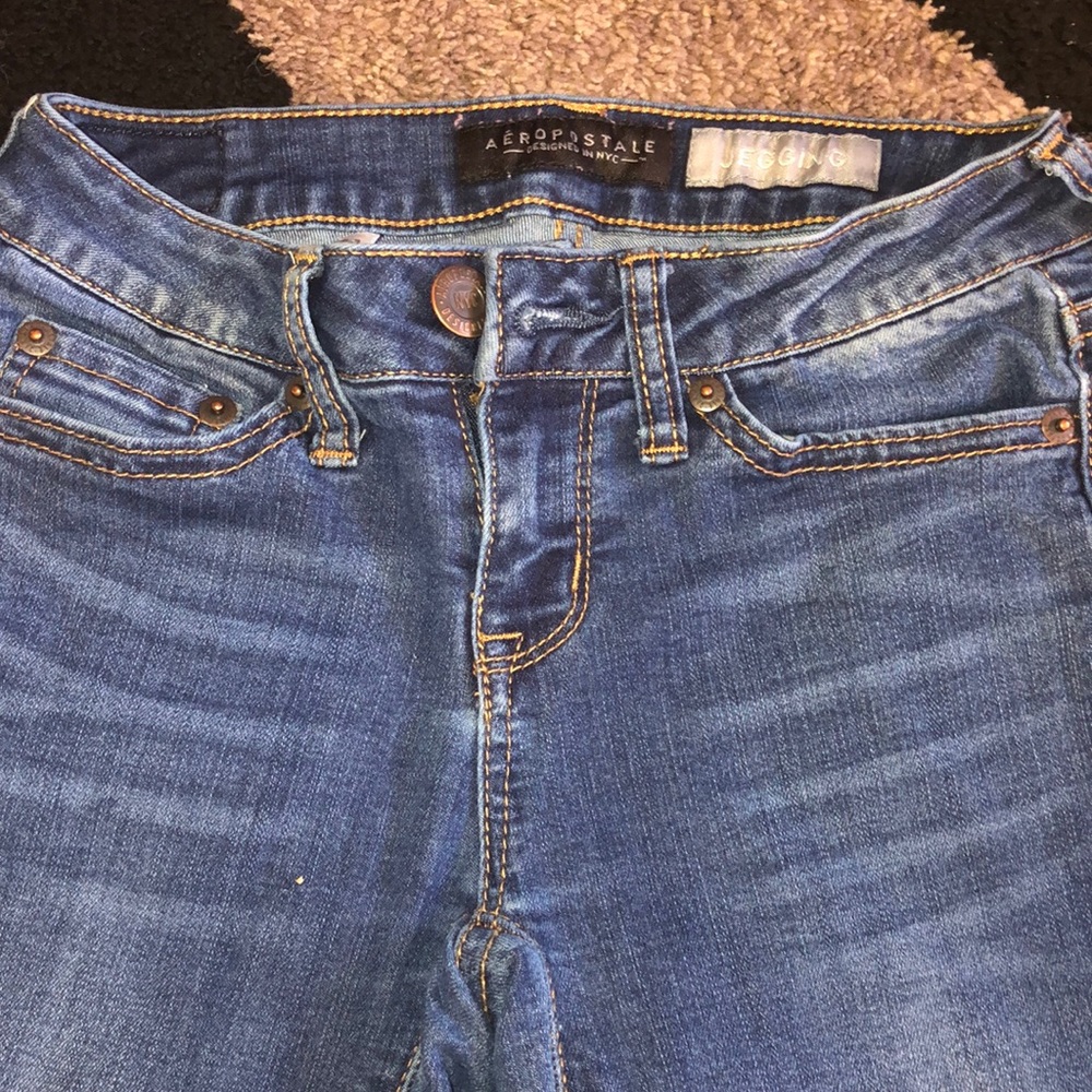 Aeropostale Dark Navy Blue Jeans